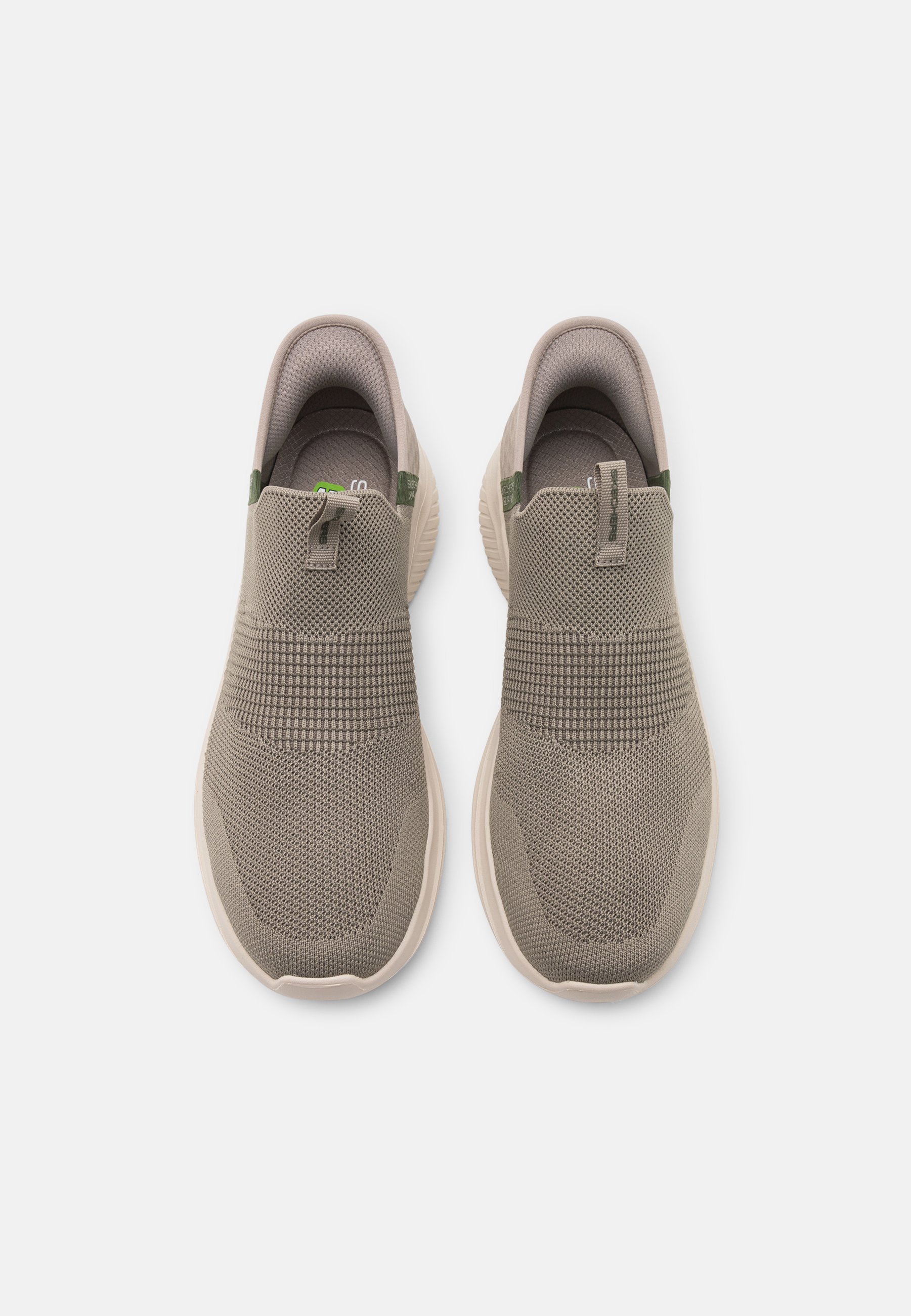 Skechers Sport ULTRA FLEX 3.0 - Slip-ons - taupe/olijf