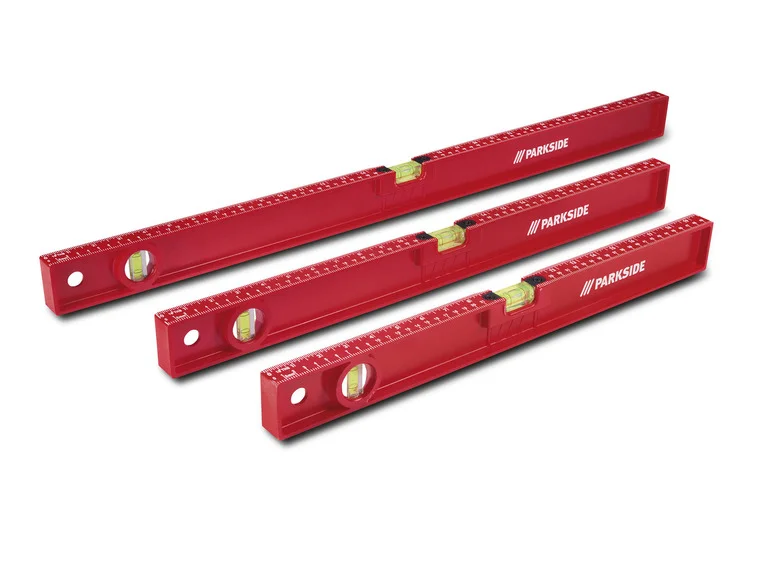 Nivelă cu bule PARKSIDE® Levelx, 3 piese