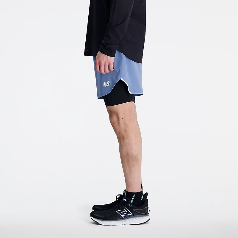 Men's Q Speed 6-inch 2-in-1 Shorts – MERCURY BLUE
