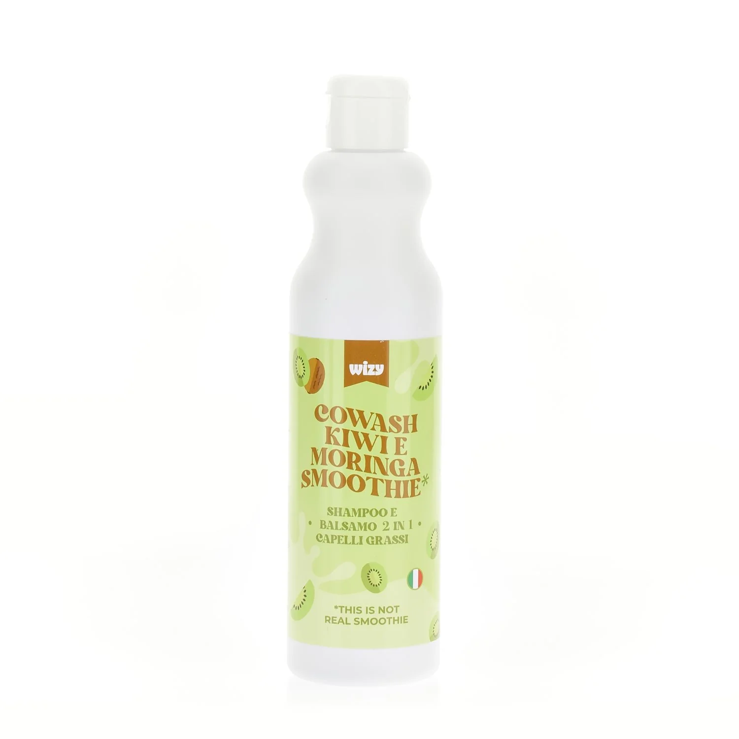 Cura dei Capelli Cowash Kiwi e Moringa Smoothie - Balsamo Purificante Capelli, Shampoo Purificante