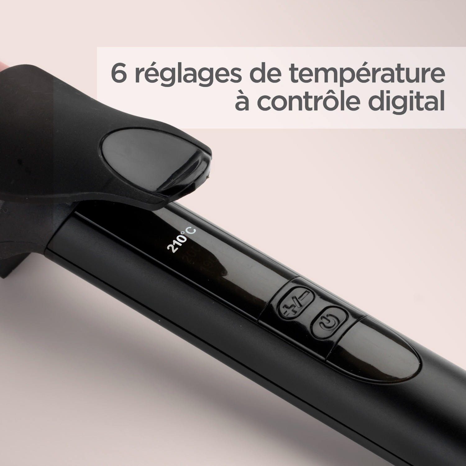 BaByliss C453E - Boucleur 38 mm Curling Tong en Quartz Céramique