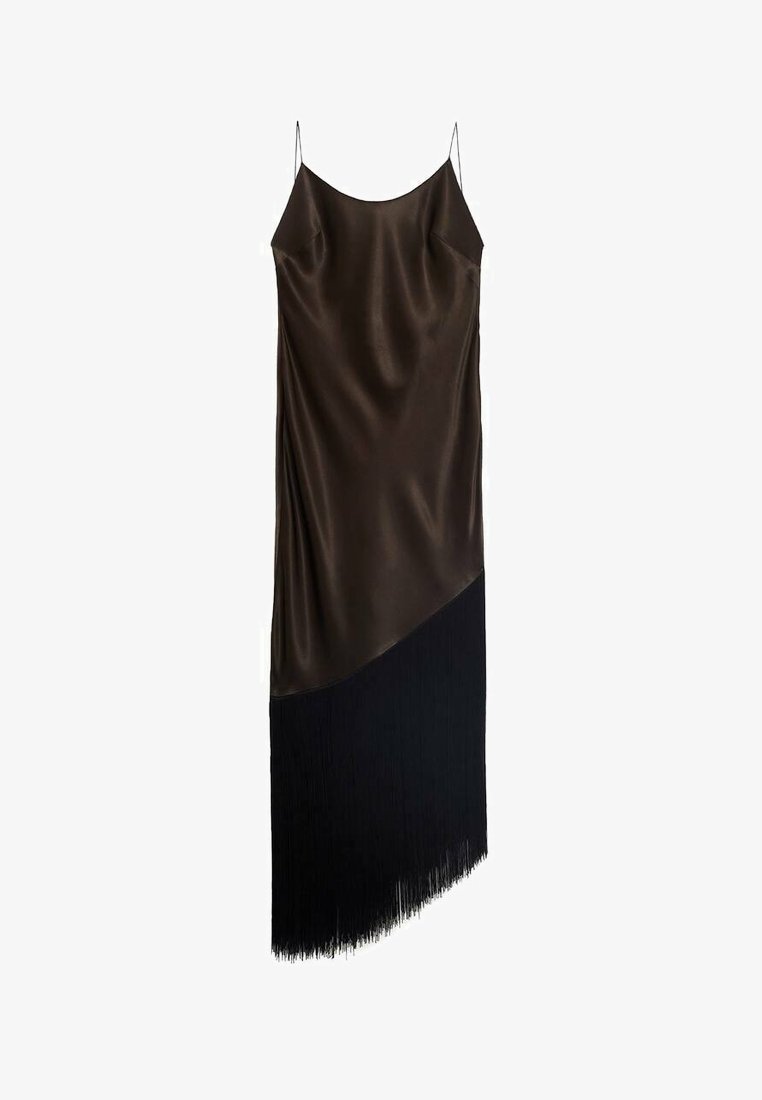 Mango maxi-jurk - bruin