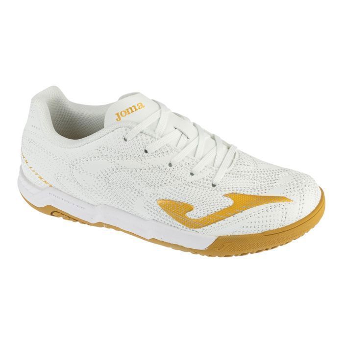 Chuteiras de futsal para meninos - Brancas - Joma Evolution Jr 26 EVJS IN