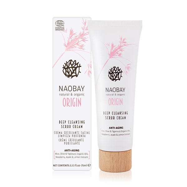Hloubkově čistící exfoliační krém na obličej Origin | 75 ml