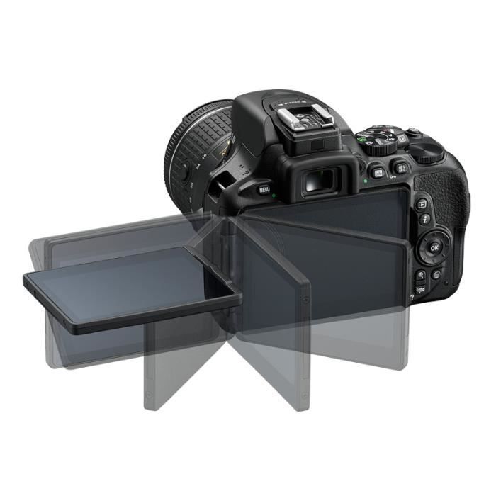NIKON D5600 + AF-S DX 18-105mm f/3.5-5.6G ED VR GARANTERT 3 år