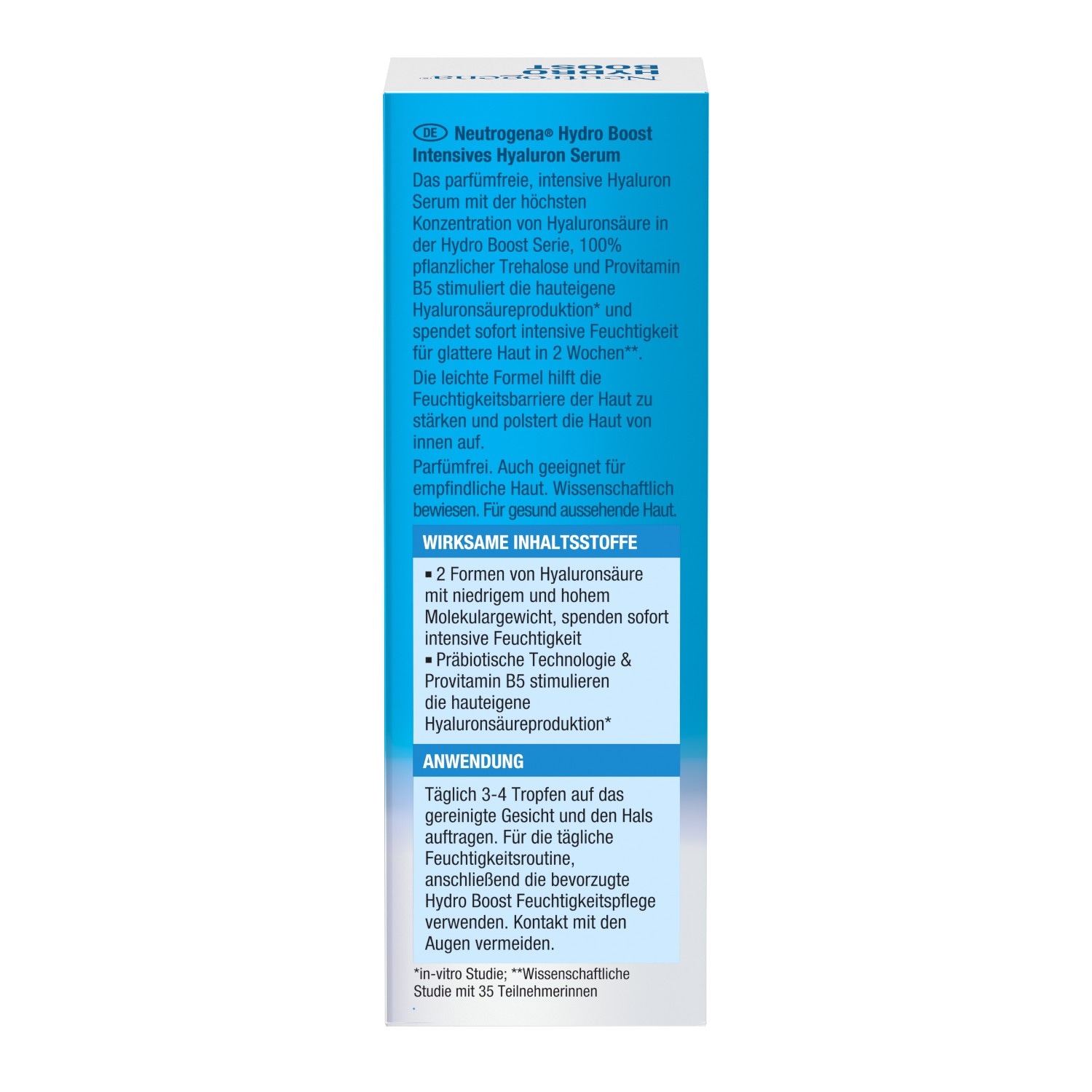 Soin anti-âge Neutrogena Hydro Boost – 15 ml