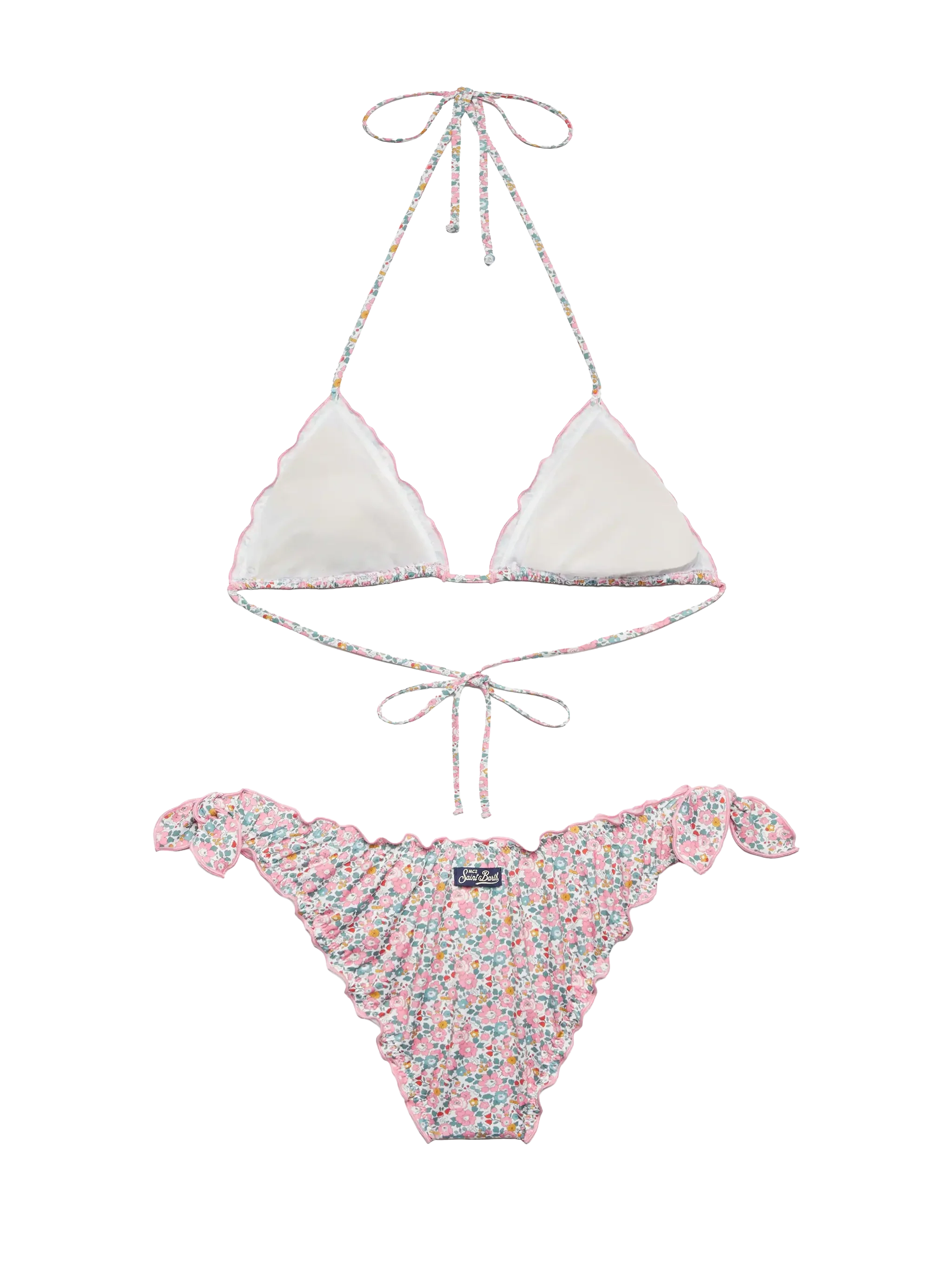 Klassieke Boogschutter Maandriehoek Bikini met Betsy Ann Print | MADE