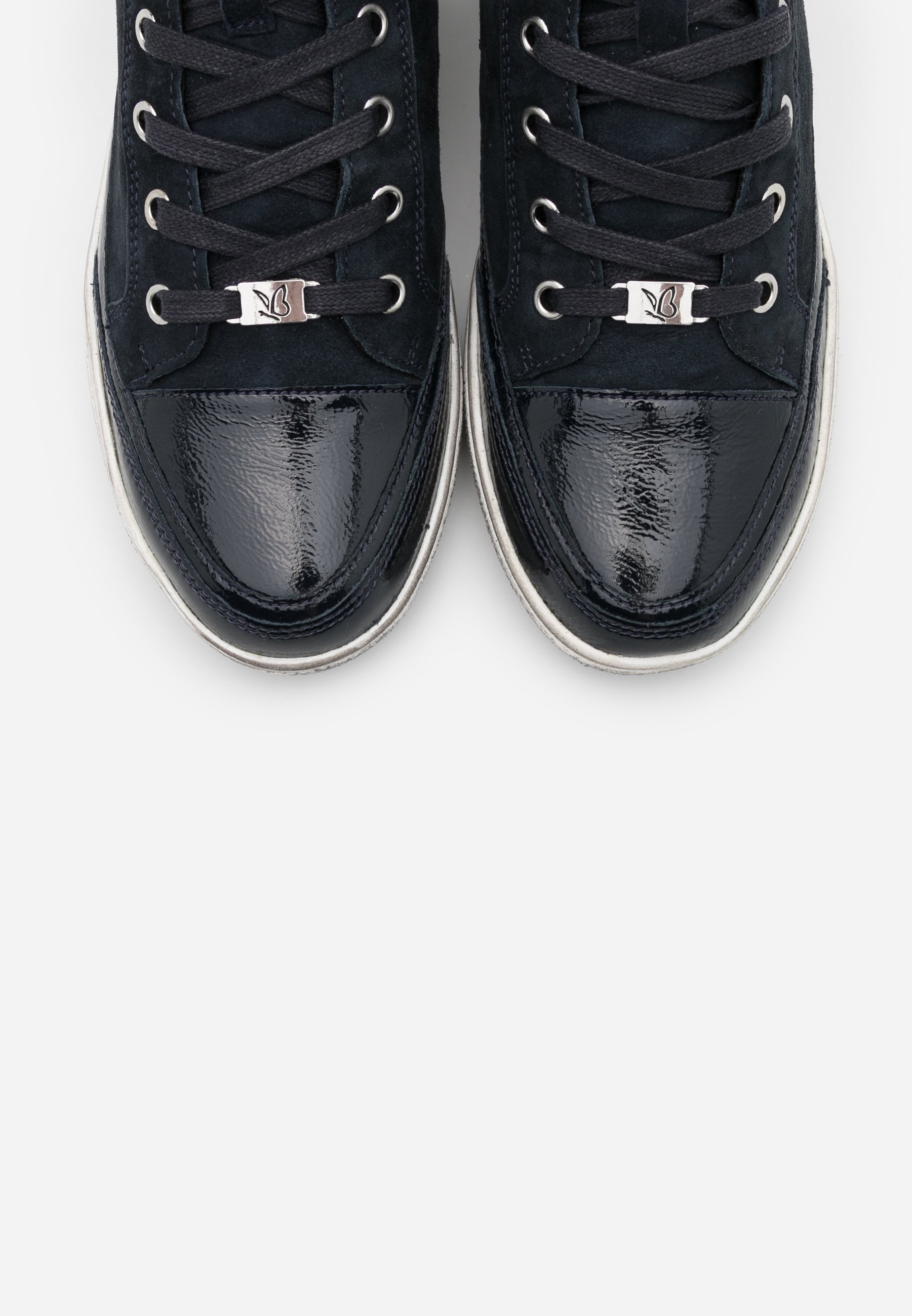 Caprice hoge sneakers - donkerblauw