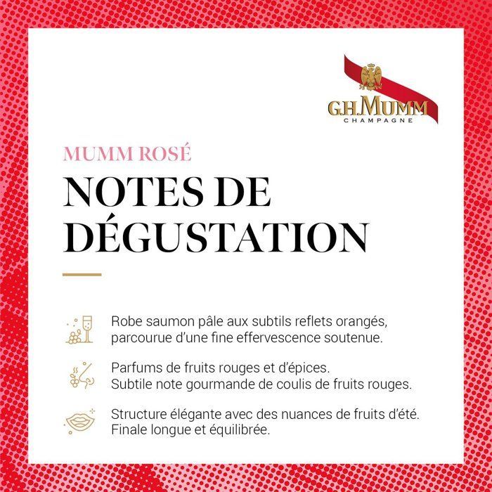 Mumm Rosé Champagner - 75 cl