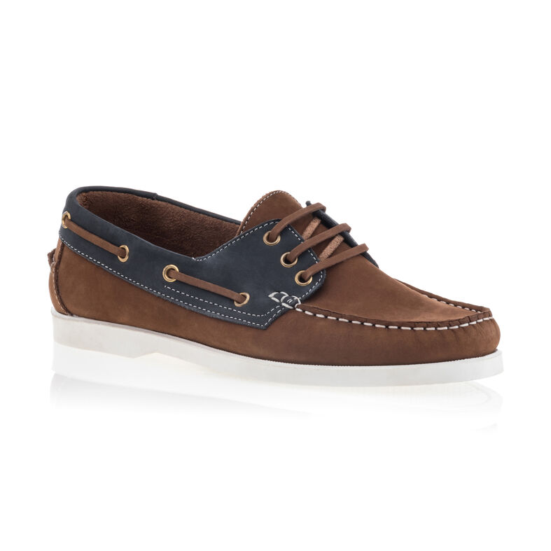 Miesten ruskeat loaferit/veneilykengät