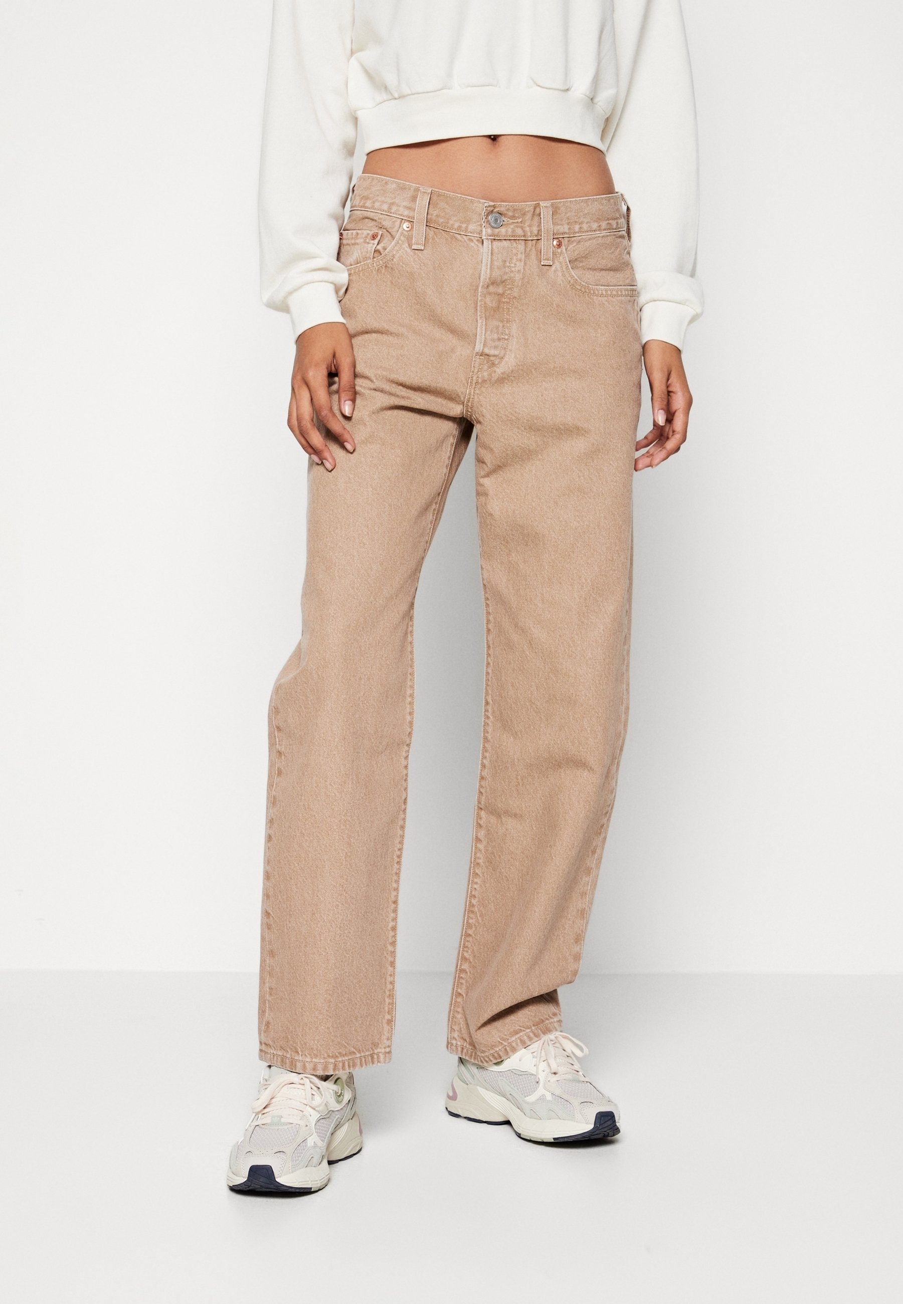 Levi's® Džíny s rovným střihem - hnědé