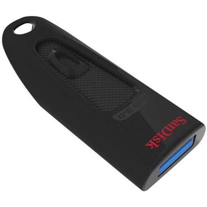 SANDISK 32GB ULTRA USB Flash Drive - USB 3.0 - Retractable Closure - 32GB Capacity