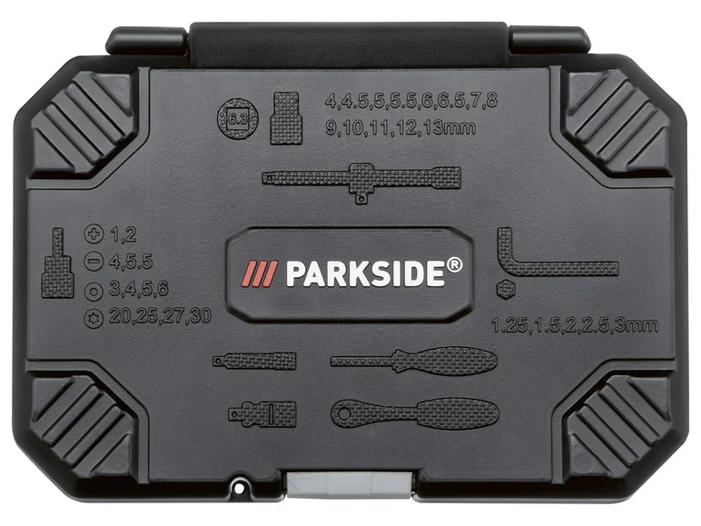 PARKSIDE® 36-teiliges Douilles- und D'Embouts-Set