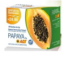 F&F Papaya Act Energie Metabolisme voedingssupplement 30 zakjes