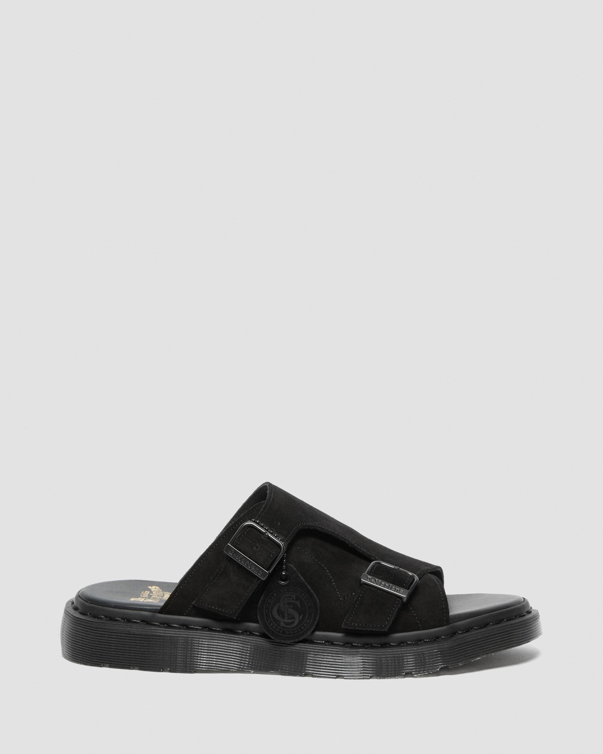 Dayne Made in England Wildleder Slip-on Sandalen