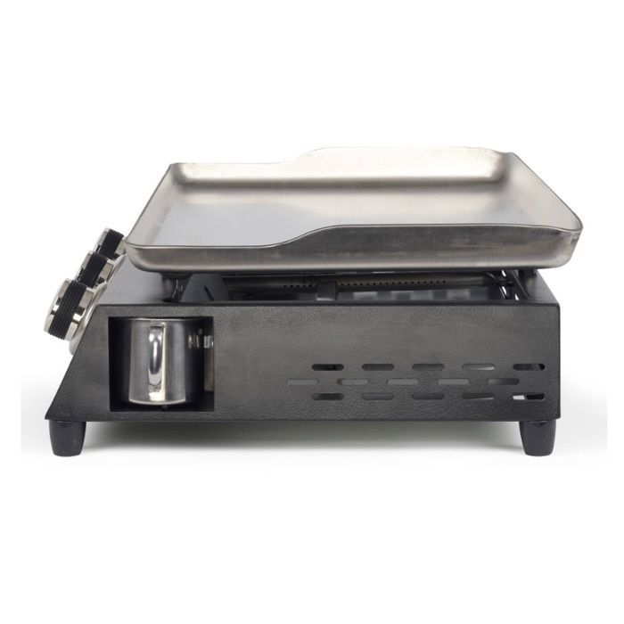 Livoo 7200W gasplancha in zwart metaal - DOC249