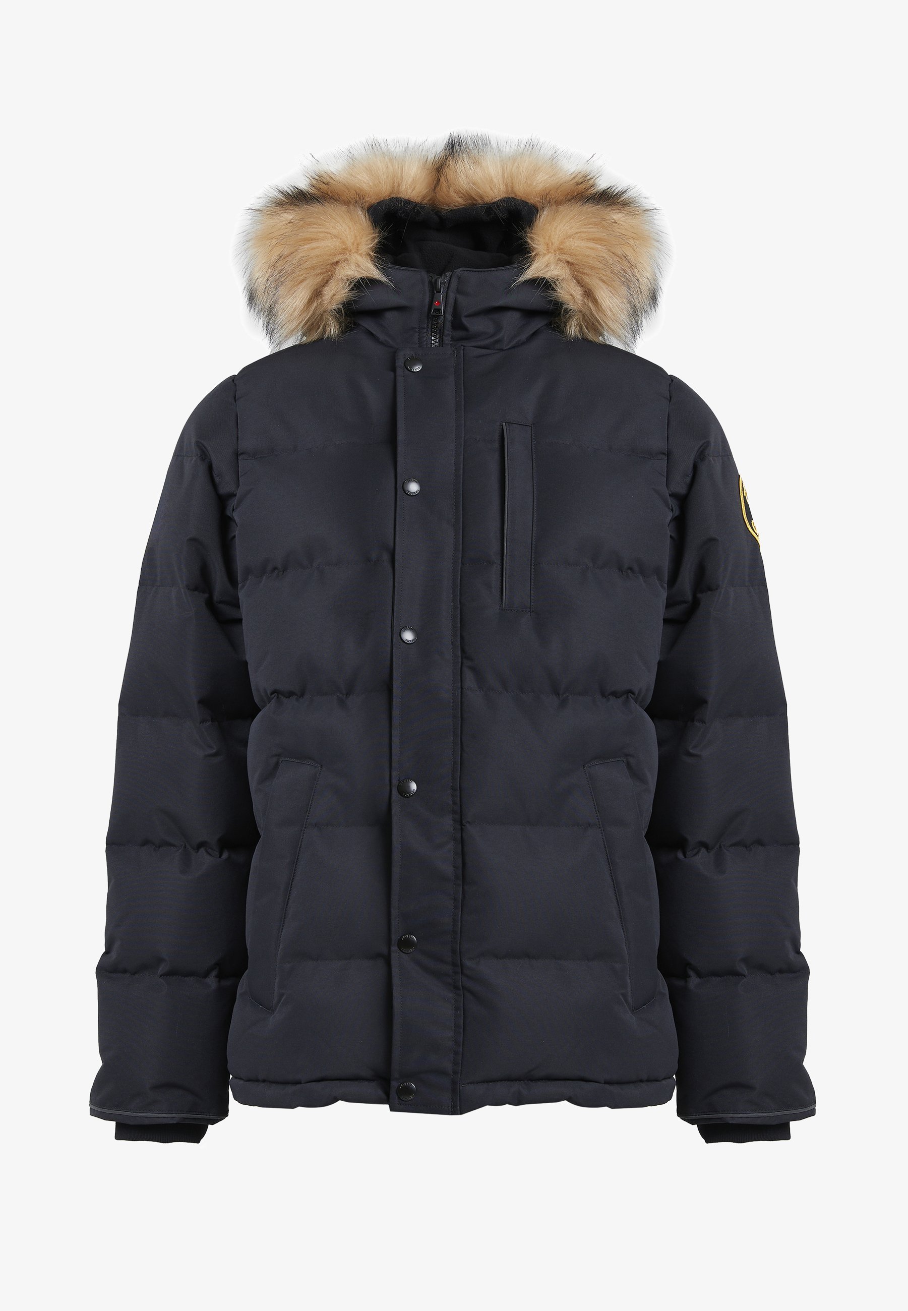 Zavetti Canada OSHAWA 3.0 PUFFER PARKA JACKET - Winterjas - gitzwart