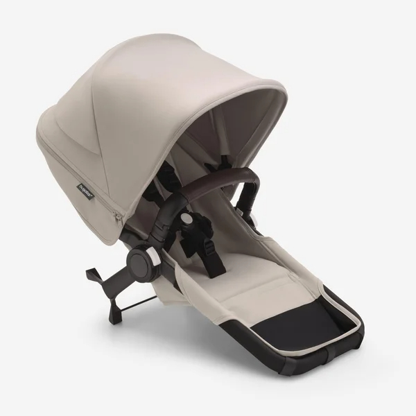 Bugaboo Donkey 5 Twin 2-in-1 kinderwagenset zwart/woestijntaupe, woestijntaupe