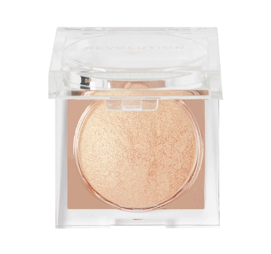 Makeup Revolution Beam Bright rozświetlacz do twarzy Bronze Baddie 2,45g