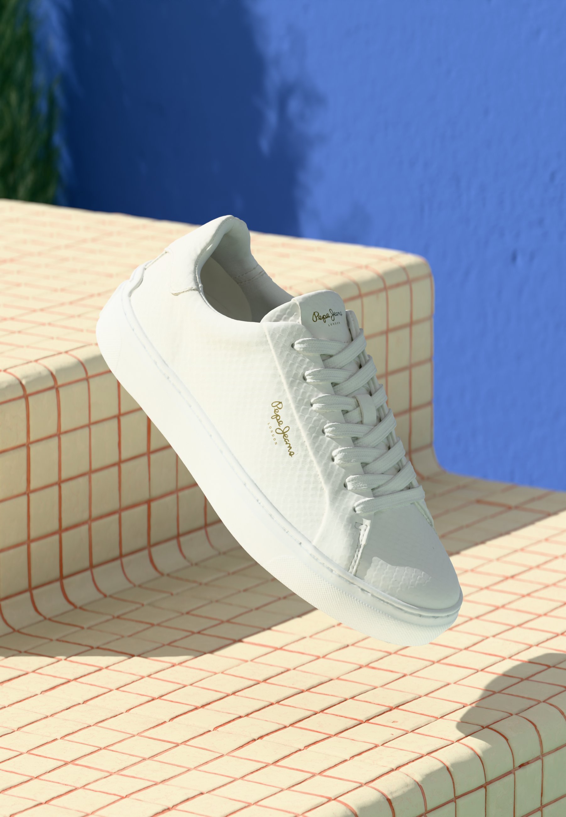 Pepe Jeans CAMDEN RUMP - Sneakers - wit