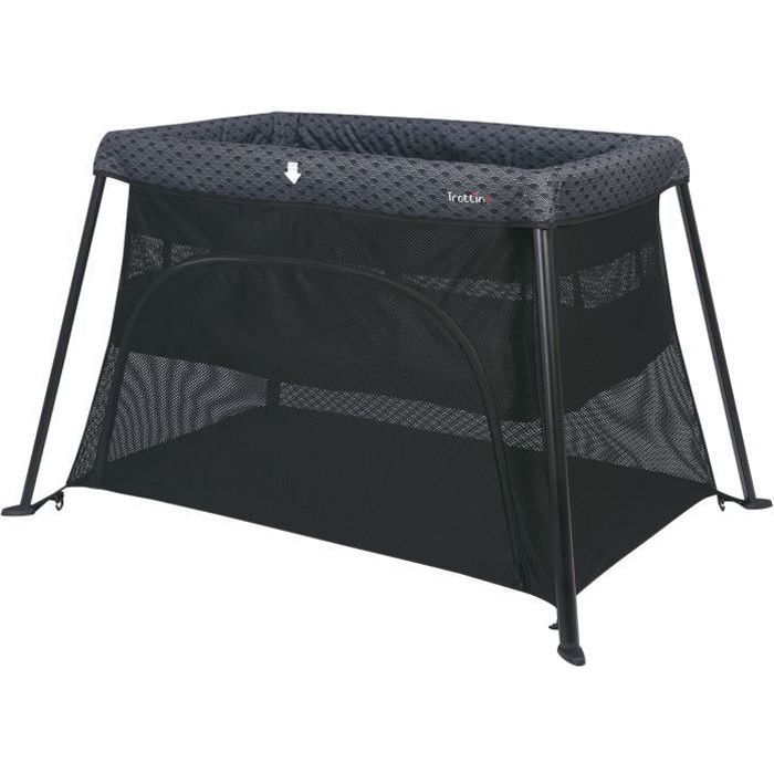 TROTTINE Hypnos Travel Cot - Nami Grey