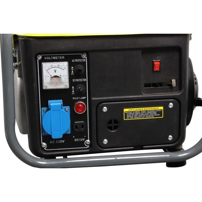 Gerador portátil - VARAN - 750W - 1 x 230V - 1 x 12VDC - Compacto e leve