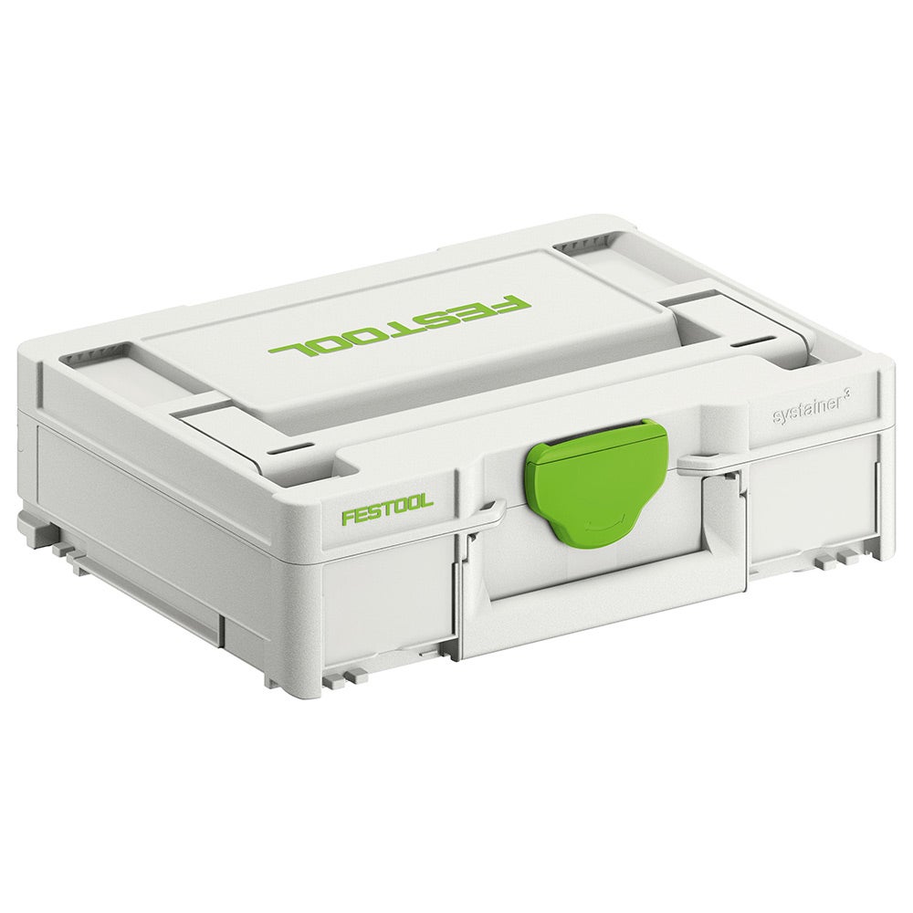 FESTOOL Systainer3 SYS 1 Mittlere Aufbewahrungsbox 112 mm x 396 mm 204840