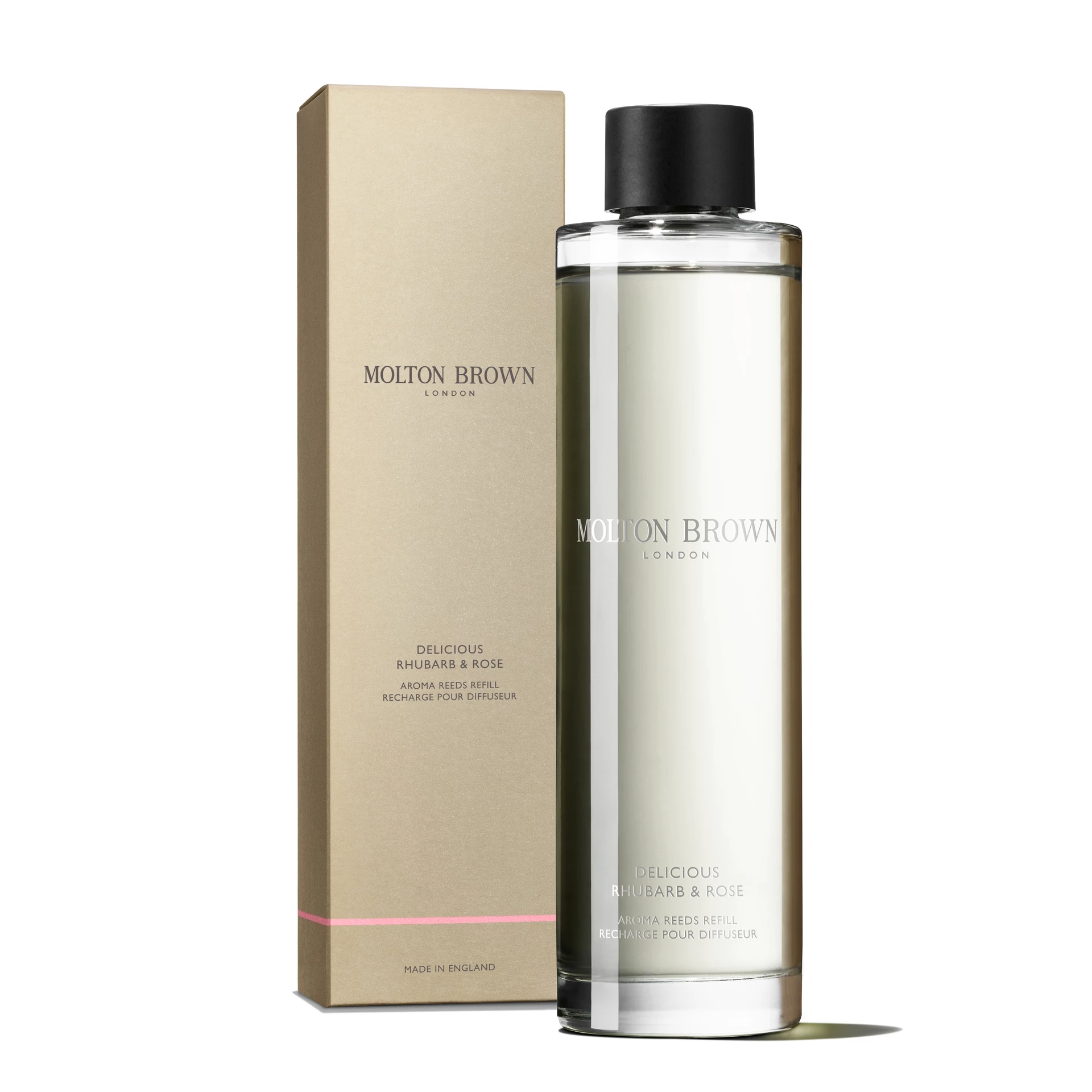 Finom Rebarbara és Rózsa Aroma Pálcika Utántöltő 150 ml - Molton Brown