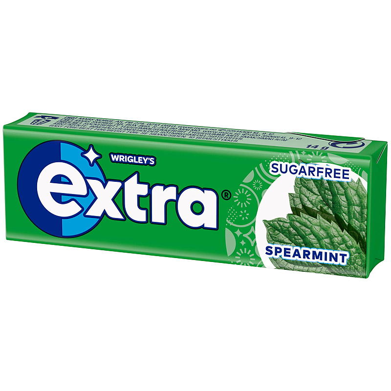 Extra Extra 14 g Groene munt