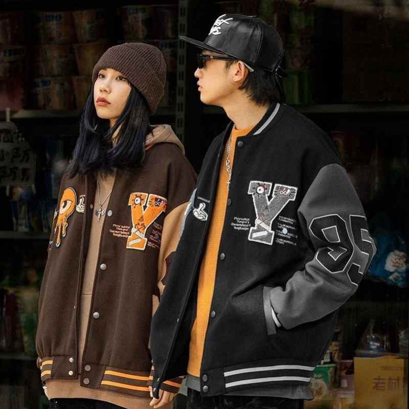 Giacca di lana da uomo e donna, cappotto autunnale e invernale, casual, elegante, alla moda, ampia, versatile, giacca oversize di alta qualità