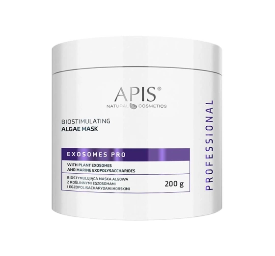 Apis Professional Exosomes Pro biostymulująca maska algowa do twarzy z roślinnymi egzosomami 200 g
