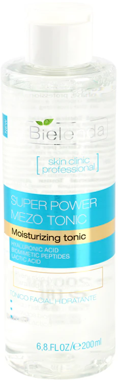 Tônico hidratante profissional para pele seca da Bielenda Skin Clinic