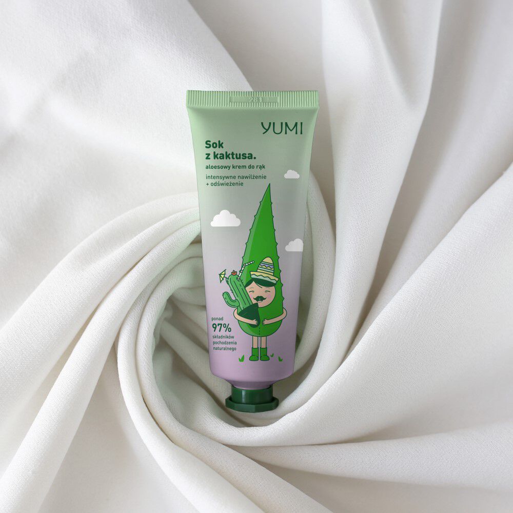 Sok od aloe i kaktusa Yumi