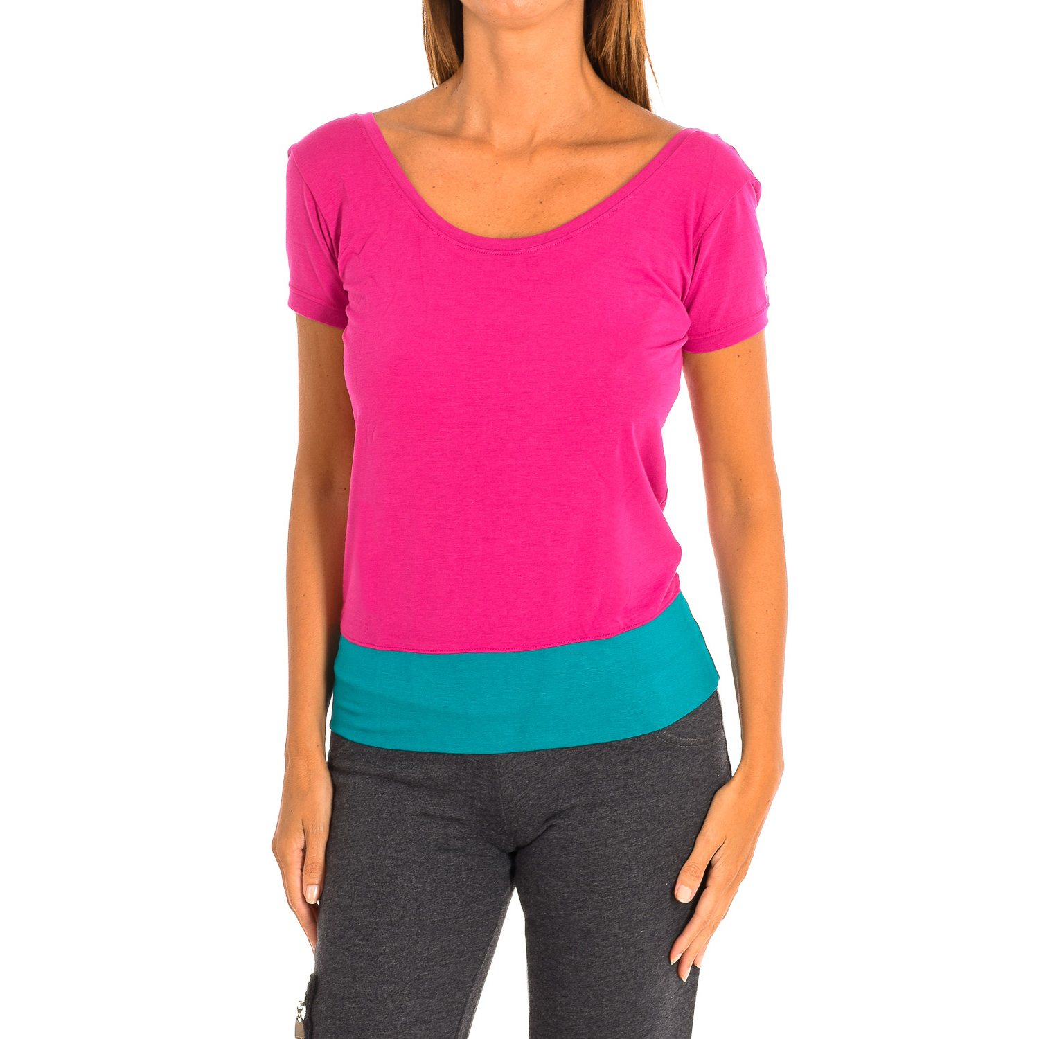 Camiseta Deportiva Con Mangas Zumba Z1t00321