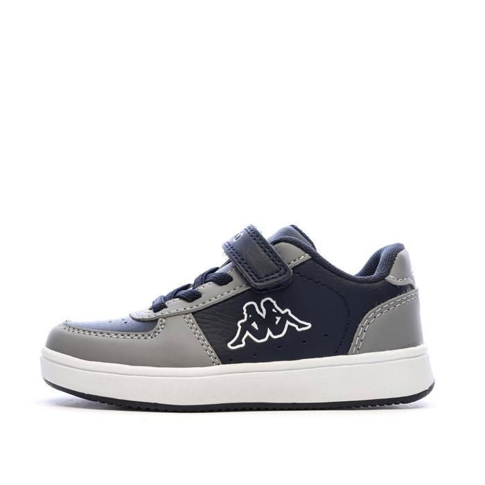 Zapatillas deportivas KAPPA Malone para niño, color gris/negro.