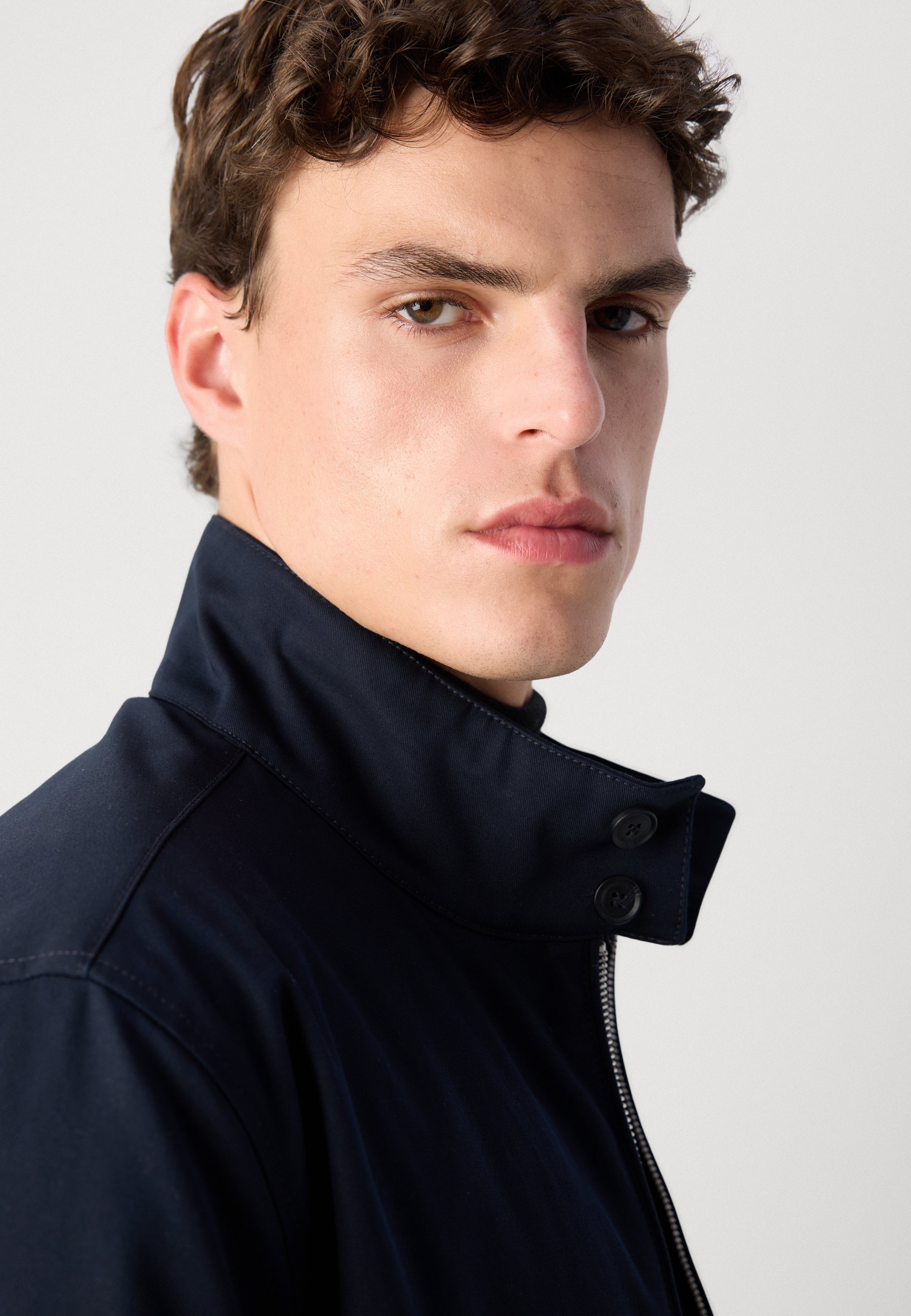 BOSS COINER - Blouson aviateur - bleu foncé