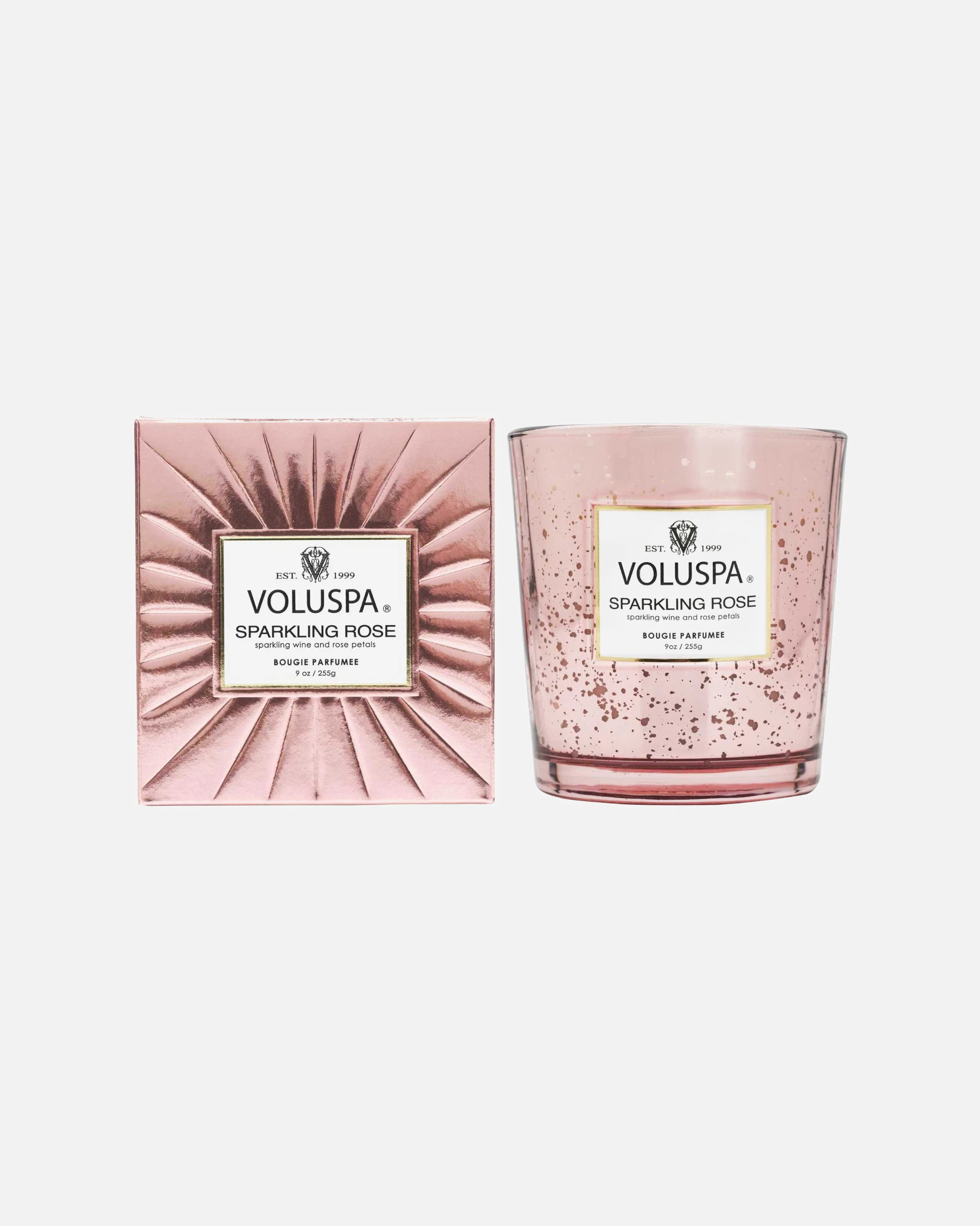 VOLUSPA Sparkling Rose 9oz Classic Speckle