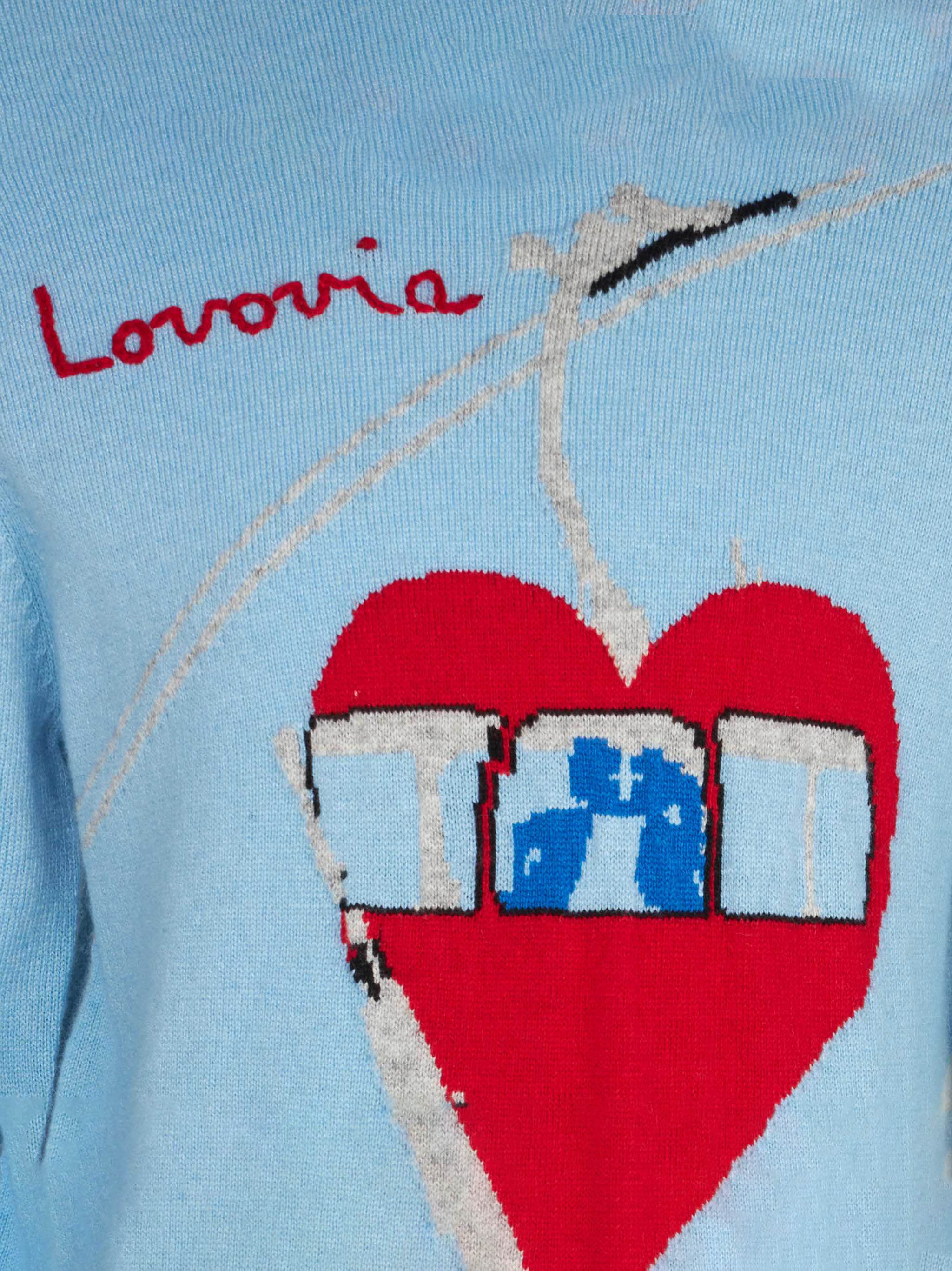 Lovovia Vintage meisjestrui in ansichtkaartstijl met borduurwerk