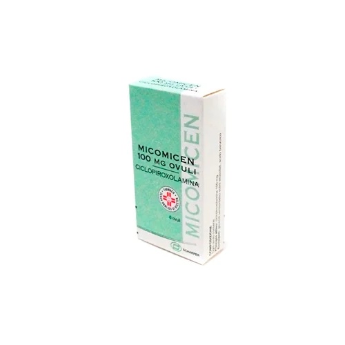 MICOMICEN Micomicen 100 mg 6 eieren Ciclopiroxolamine