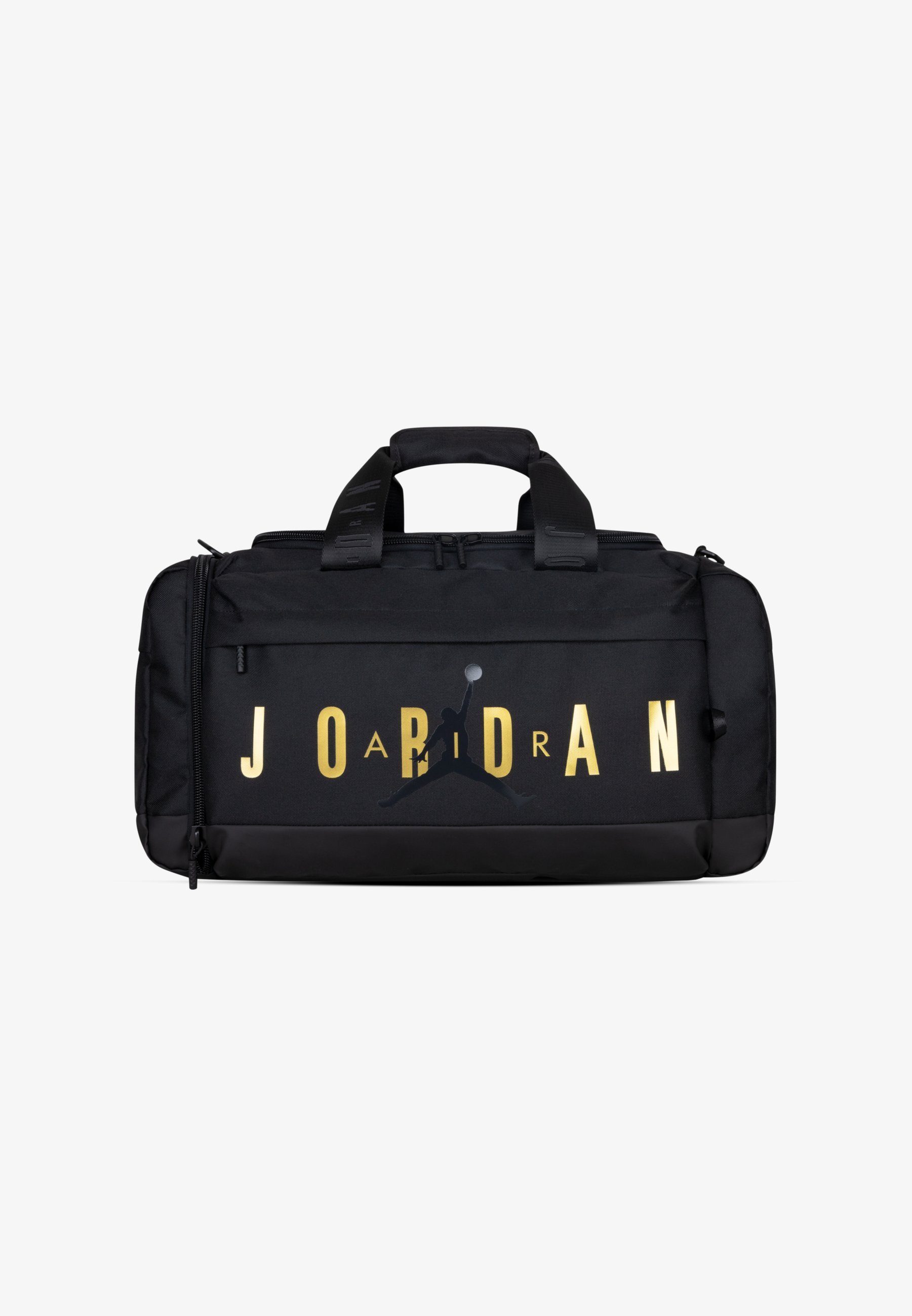 Jordan JAM VELOCITY DUFFLE - Sporttas - zwart/goudkleurig