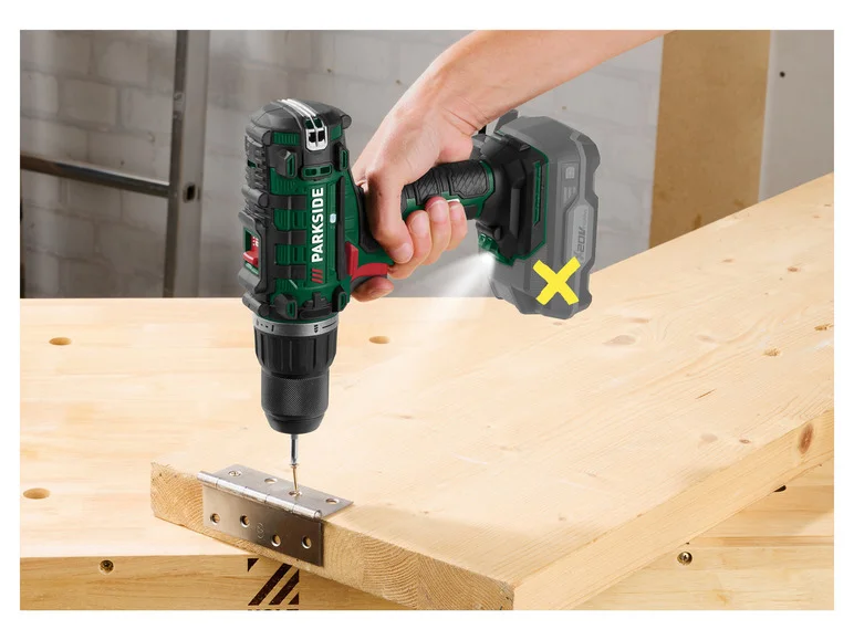 Furadeira/Parafusadeira sem fio PARKSIDE® PABS 20 Li H9, 20 V
