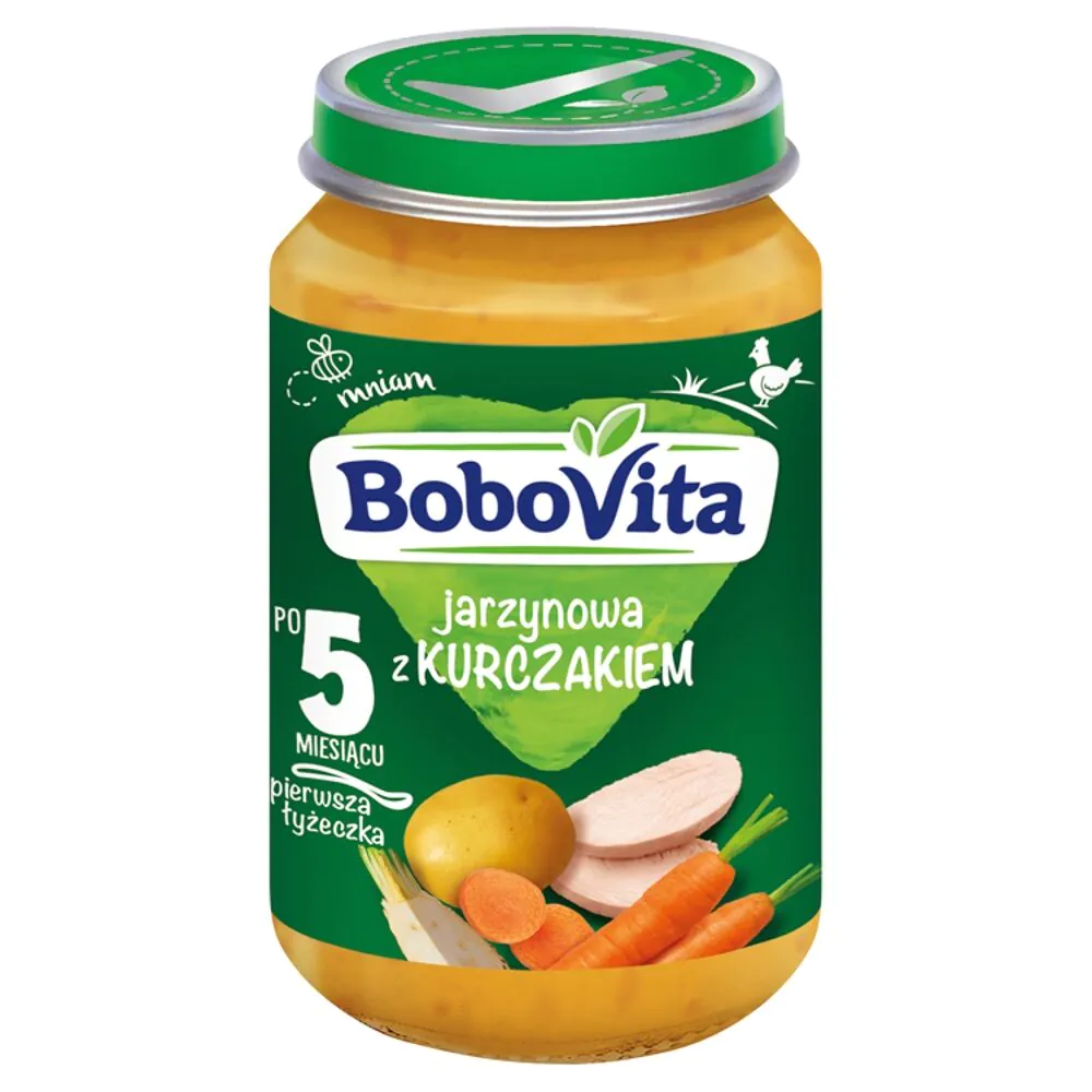 Bobovita Jarzynowa z kurczakiem - Obiad po 5 m-cu 190 g