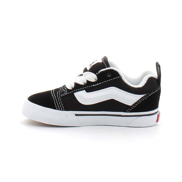 Scarpe per neonati e bambini piccoli - VANS - Knu Skool VN000D0K6BT - Nero - Pelle/Tessuto - Lacci