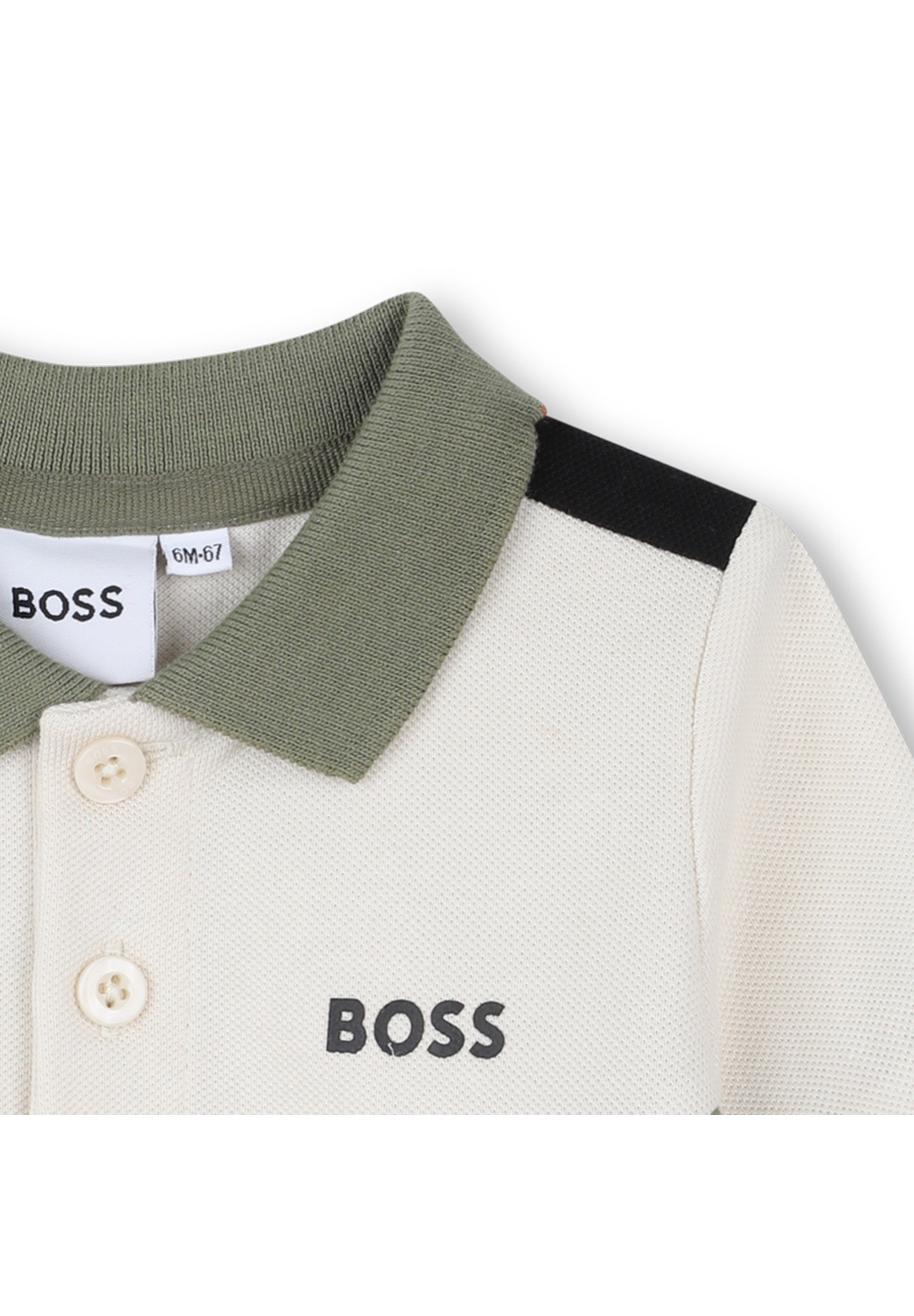 BOSS Kidswear Poloshirt - zand