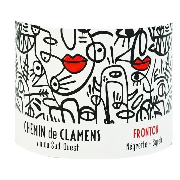 Chemin de Clamens 2023 Fronton - Vino tinto del suroeste