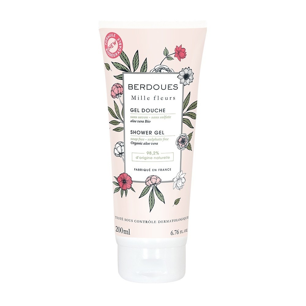 Sprchový gél Berdoues Mille Fleurs - 200 ml