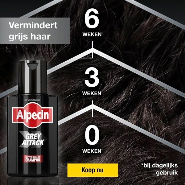 Alpecin Grey Attack šampon 200ml