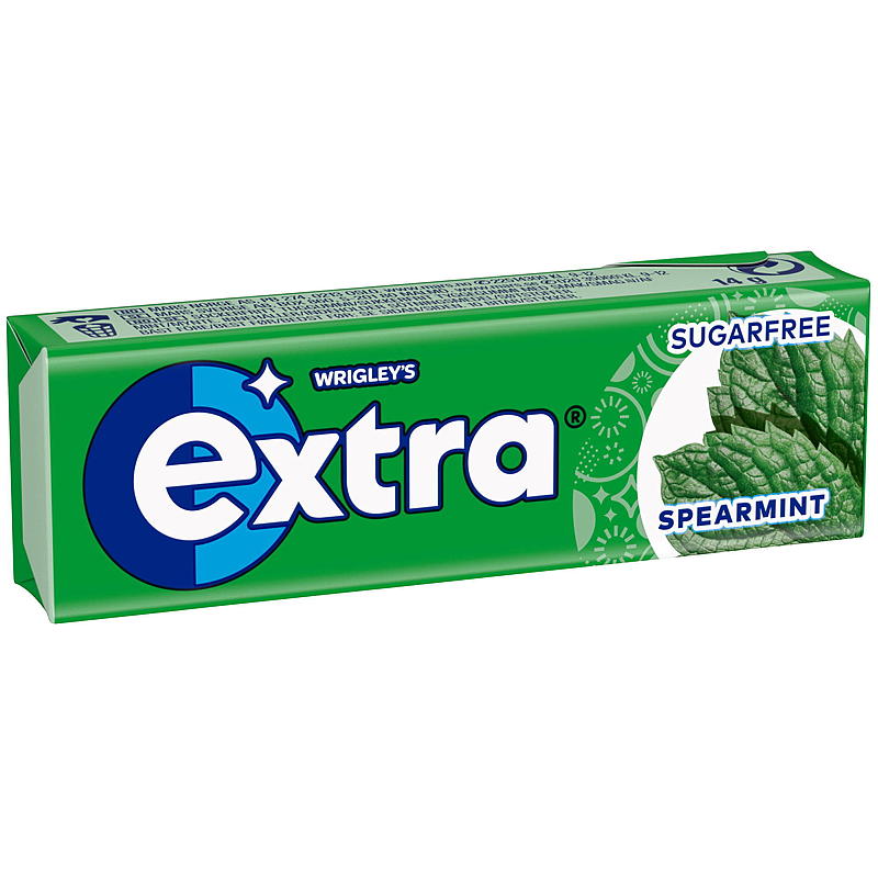 Extra Extra 14 g Grön mynta