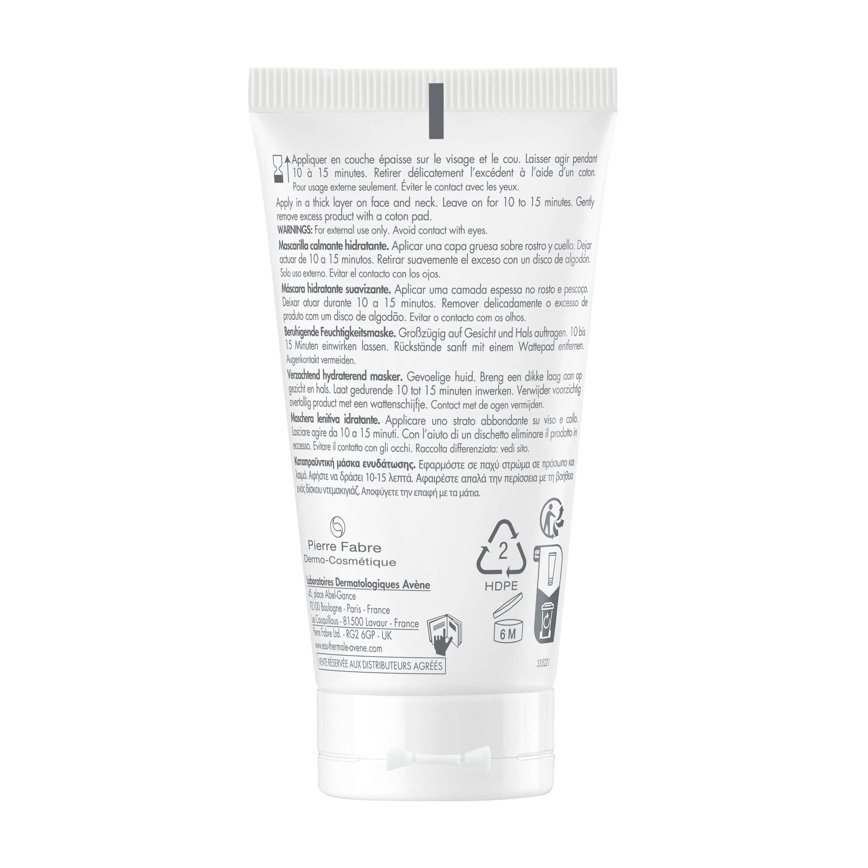 Les Essentiels Maschera Lenitiva Idratante - Maschera Lenitiva viso