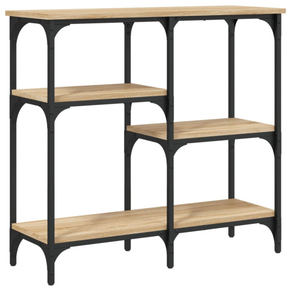 VidaXL Brąz 80 x 29 x 75 cm Materiał drewnopochodny